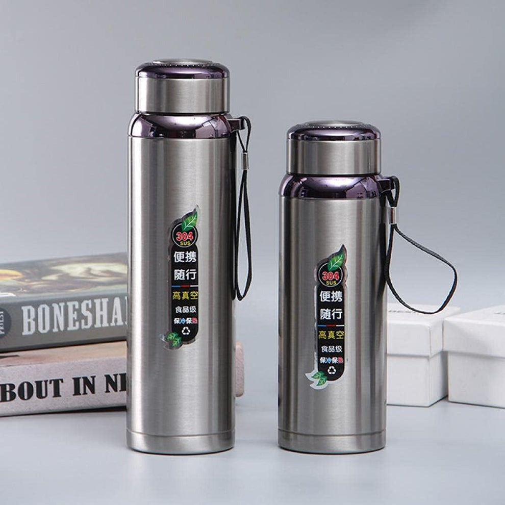 Stainless Steel Vacuum Thermos Bottle 1000 ml– Hot & Cold Water Bottle