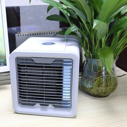 Mini air conditioning cooling fan multifunction USB