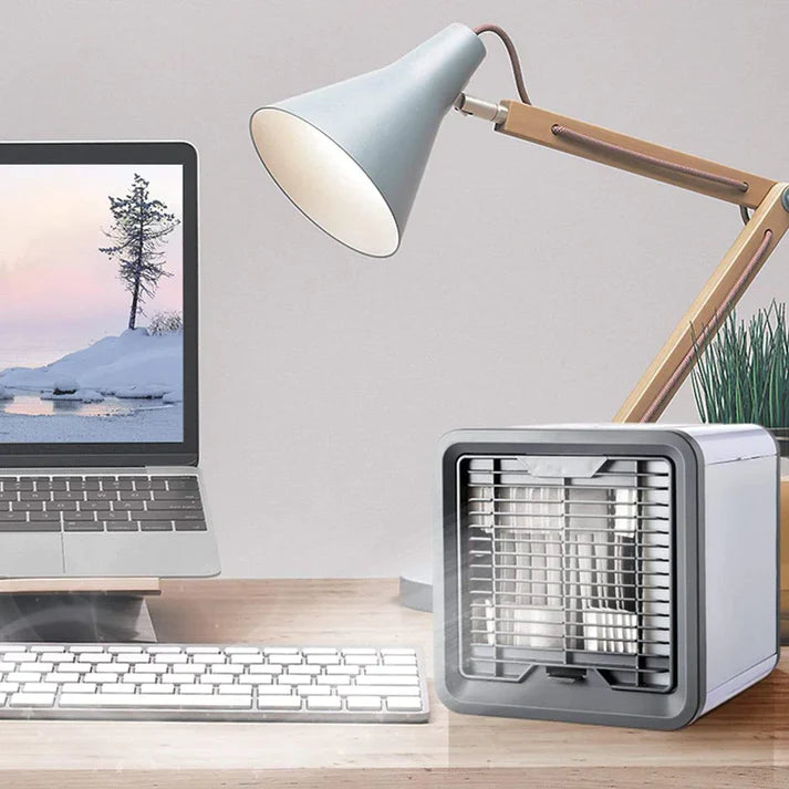 Mini air conditioning cooling fan multifunction USB