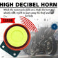 Universal Motorcycle Anti-Theft Security Alarm System with Remote Control | 125dB Siren | Engine Lock | Waterproof