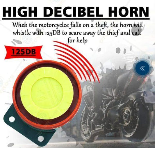 Universal Motorcycle Anti-Theft Security Alarm System with Remote Control | 125dB Siren | Engine Lock | Waterproof