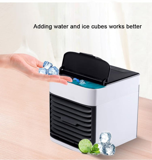 Mini air conditioning cooling fan multifunction USB