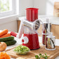 Manual Vegetable Drum cutter Slicer Multifunctional Round Slicer Kitchen Gadget